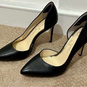 Jessica Simpson Elegant Black Stiletto Heels